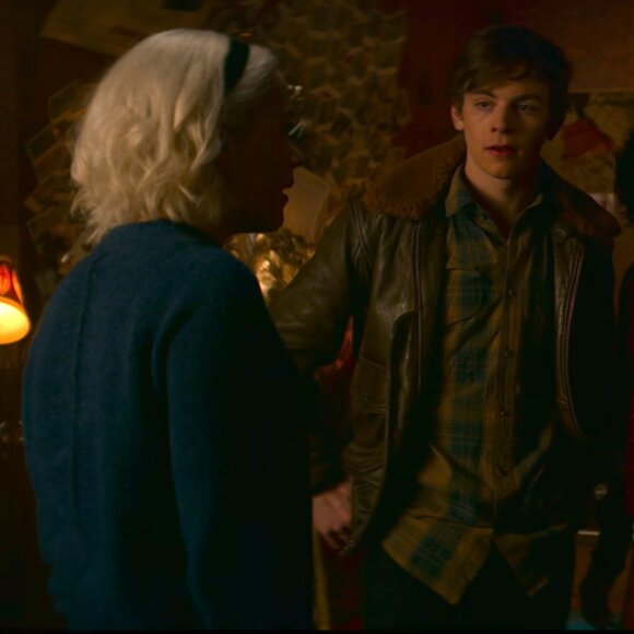 3.1 Phillip Lim Button Sleeve Wool Pullover Sweater ASO Sabrina Spellman - Picture 11 of 11